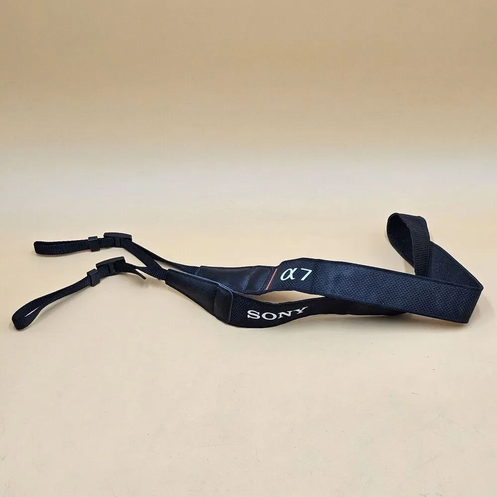 SONY ALPHA 7 Camera Neck Strap A7 Black 1.25